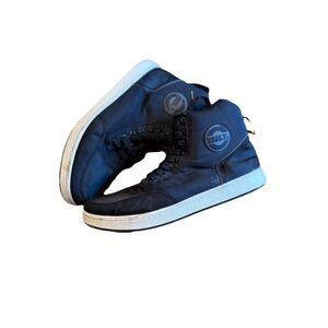 Bilt Dexter Motorcycle Boots Mens Size 12 Black Zipper Protective Sneakers